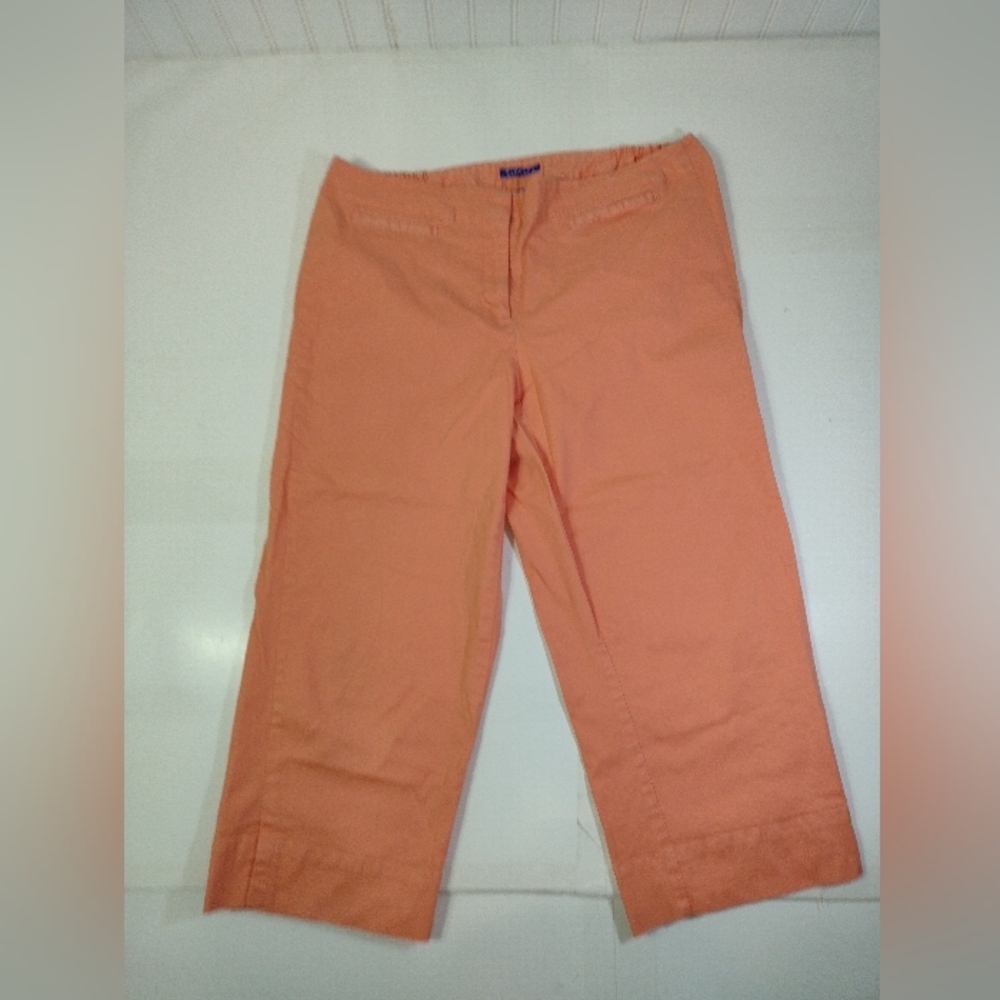JH Collectibles Peach Women's Capris Stretch Size (16 W)
